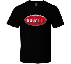 Bugatti Automobile Car Motorcycle Parts Cool Distressed Style Brand Lo