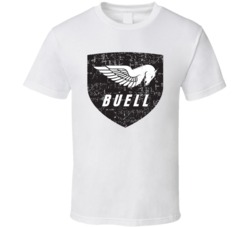 Buell Automobile Car Motorcycle Parts Cool Distressed Style Brand Logo