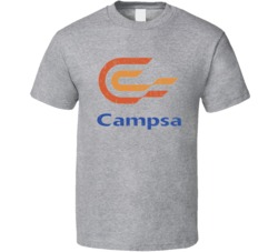 Campsa Automobile Car Motorcycle Parts Cool Distressed Style Brand Log
