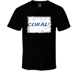 Coral Logo Popular Brands Of The World Food Company Fan Gift T Shirt