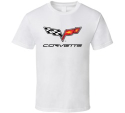 Corvette Automobile Car Truck Motorcycle Parts Cool Distressed Style B