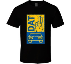 DAT Automobile Car Truck Motorcycle Auto Parts Cool Distressed Style B