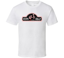 Vespa Rally Automobile Car Truck Motorcycle Parts Cool Distressed Styl