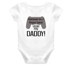 Rainbow Six 2 Rogue Spear Stole My Daddy Cute T shirt