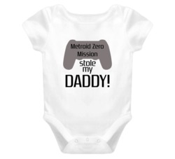 Metroid Zero Mission Stole My Daddy Cute T shirt