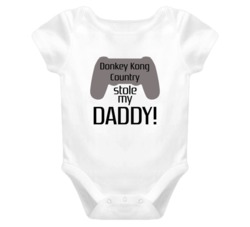 Donkey Kong Country Stole My Daddy Cute T shirt
