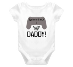System Shock 2 Stole My Daddy Cute T shirt