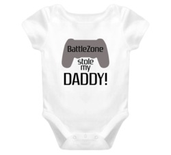 BattleZone Stole My Daddy Cute T shirt