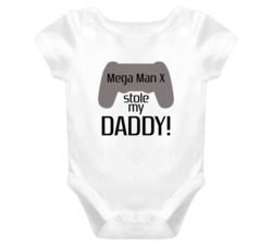 Mega Man X Stole My Daddy Cute T shirt