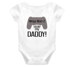 Mega Man 2 Stole My Daddy Cute T shirt