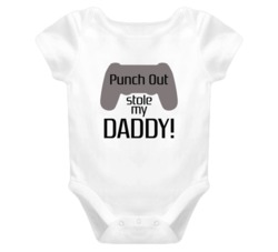 Punch Out Stole My Daddy Cute T shirt