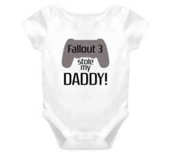 Fallout 3 Stole My Daddy Cute T shirt