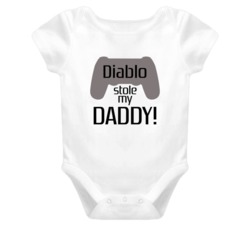 Diablo Stole My Daddy Cute T shirt