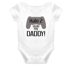 Halo 2 Stole My Daddy Cute T shirt