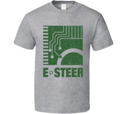 E Steer Automobile Car Truck Motorcycle Auto Parts Cool Distressed Sty