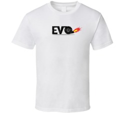 EVO Automobile Car Truck Motorcycle Auto Parts Cool Distressed Style B