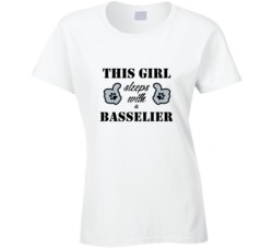 This Girl Sleeps With a Basselier Dog Lover T shirt
