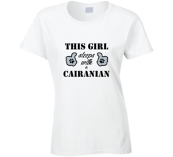 This Girl Sleeps With a Cairanian Dog Lover T shirt