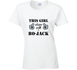 This Girl Sleeps With a Bo-Jack Dog Lover T shirt