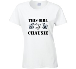 This Girl Sleeps With a Chausie Dog Lover T shirt