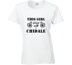This Girl Sleeps With a Chidale Dog Lover T shirt