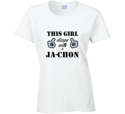 This Girl Sleeps With a Ja-Chon Dog Lover T shirt