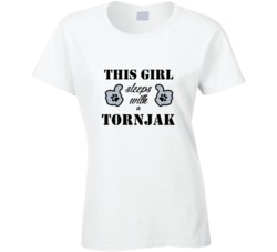 This Girl Sleeps With a Tornjak Dog Lover T shirt