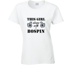 This Girl Sleeps With a Bospin Dog Lover T shirt