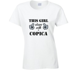 This Girl Sleeps With a Copica Dog Lover T shirt