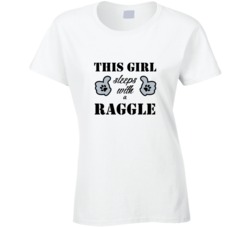 This Girl Sleeps With a Raggle Dog Lover T shirt