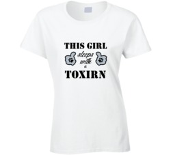 This Girl Sleeps With a Toxirn Dog Lover T shirt