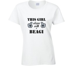 This Girl Sleeps With a Beagi Dog Lover T shirt