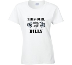This Girl Sleeps With a Billy Dog Lover T shirt