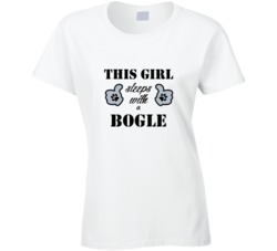 This Girl Sleeps With a Bogle Dog Lover T shirt