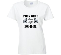 This Girl Sleeps With a Dorgi Dog Lover T shirt