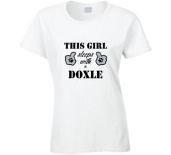 This Girl Sleeps With a Doxle Dog Lover T shirt