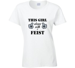 This Girl Sleeps With a Feist Dog Lover T shirt