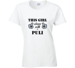 This Girl Sleeps With a Puli Dog Lover T shirt