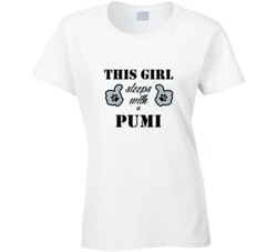 This Girl Sleeps With a Pumi Dog Lover T shirt