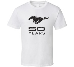 Ford Mustang 50 Years Automobile Car Truck Motorcycle Auto Parts Cool 