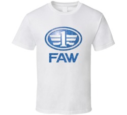 FAW Automobile Car Truck Motorcycle Auto Parts Cool Distressed Style B