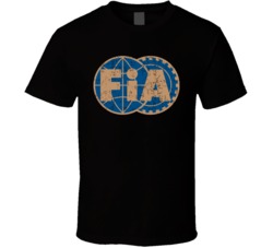 FIA Automobile Car Truck Motorcycle Auto Parts Cool Distressed Style B
