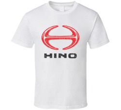 Hino Automobile Car Truck Motorcycle Auto Parts Cool Distressed Style 