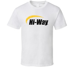 Hi Way Automobile Car Truck Motorcycle Auto Parts Cool Distressed Styl