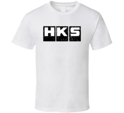 HKS Automobile Car Truck Motorcycle Auto Parts Cool Distressed Style B