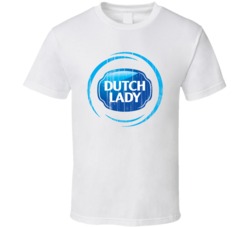 Dutch Lady Logo Popular Food Brand Products Grocery Store Fan Gift T S