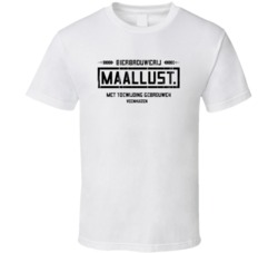 Bierbrouwerij Maallust Logo Popular Beer Lagar Alcohol Beverage Drink 