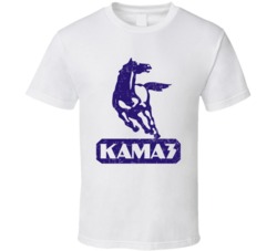 Kamaz Automobile Car Truck Motorcycle Auto Parts Cool Distressed Style