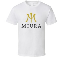Miura Automobile Car Truck Motorcycle Auto Parts Cool Distressed Style
