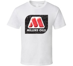 Millers Oils Automobile Car Truck Motorcycle Auto Parts Cool Distresse